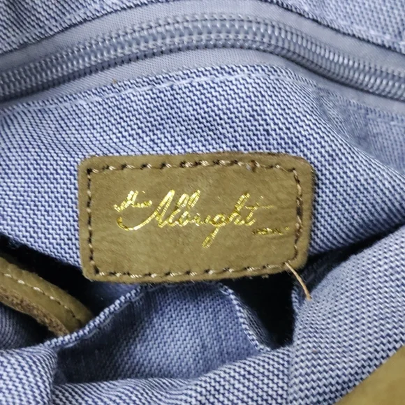 Anthropologie Tela Mini Crossbody by Miss Albright Luxe Nubuck Leather - Picture 9 of 12